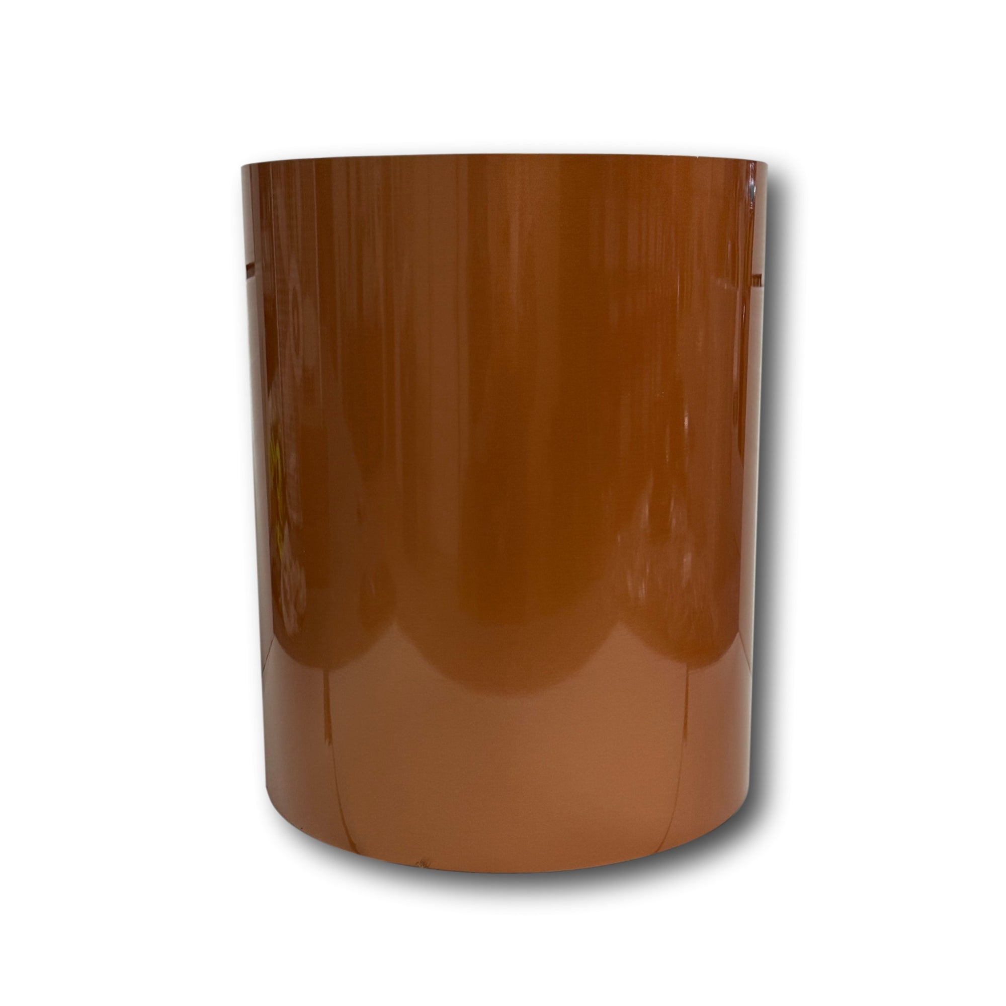 A roll of 22 Gauge Aluminum Flashing that is Copper Metallic in color.