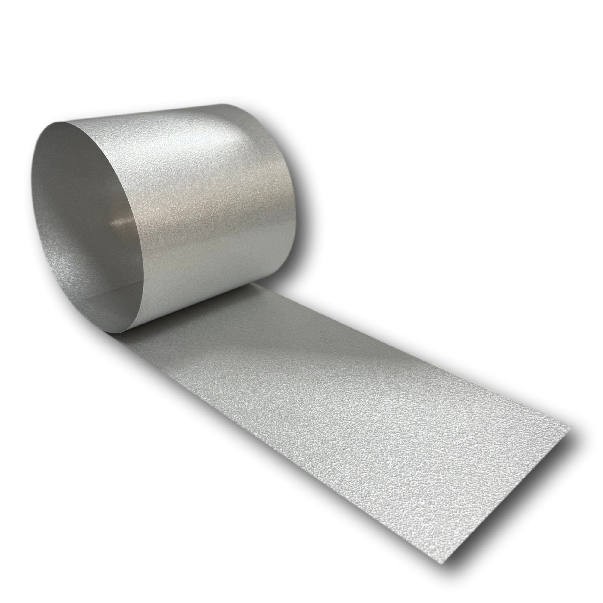 A roll of 26 Gauge Galvalume Steel.