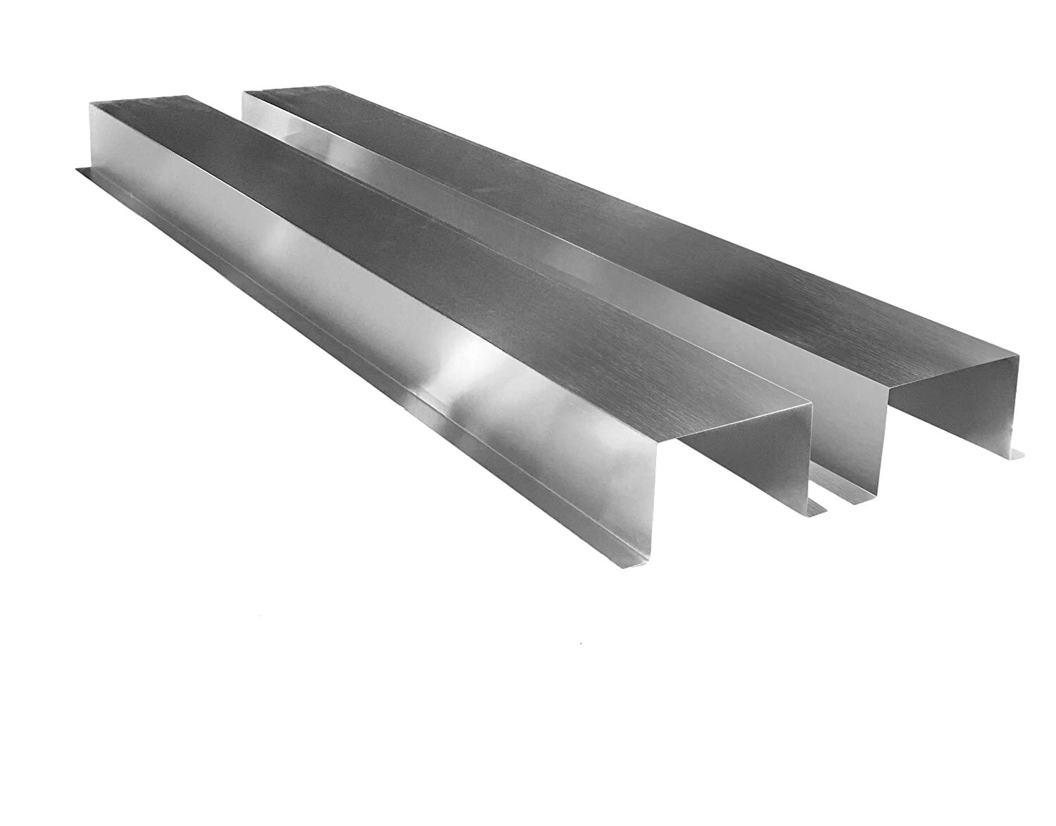High-quality metal line set cover, crafted from pure copper, steel, or aluminum ideal for concealing and safeguarding HVAC lines in residential, commercial, and industrial spaces. The cover is made from 22 Gauge Galvanized Steel.