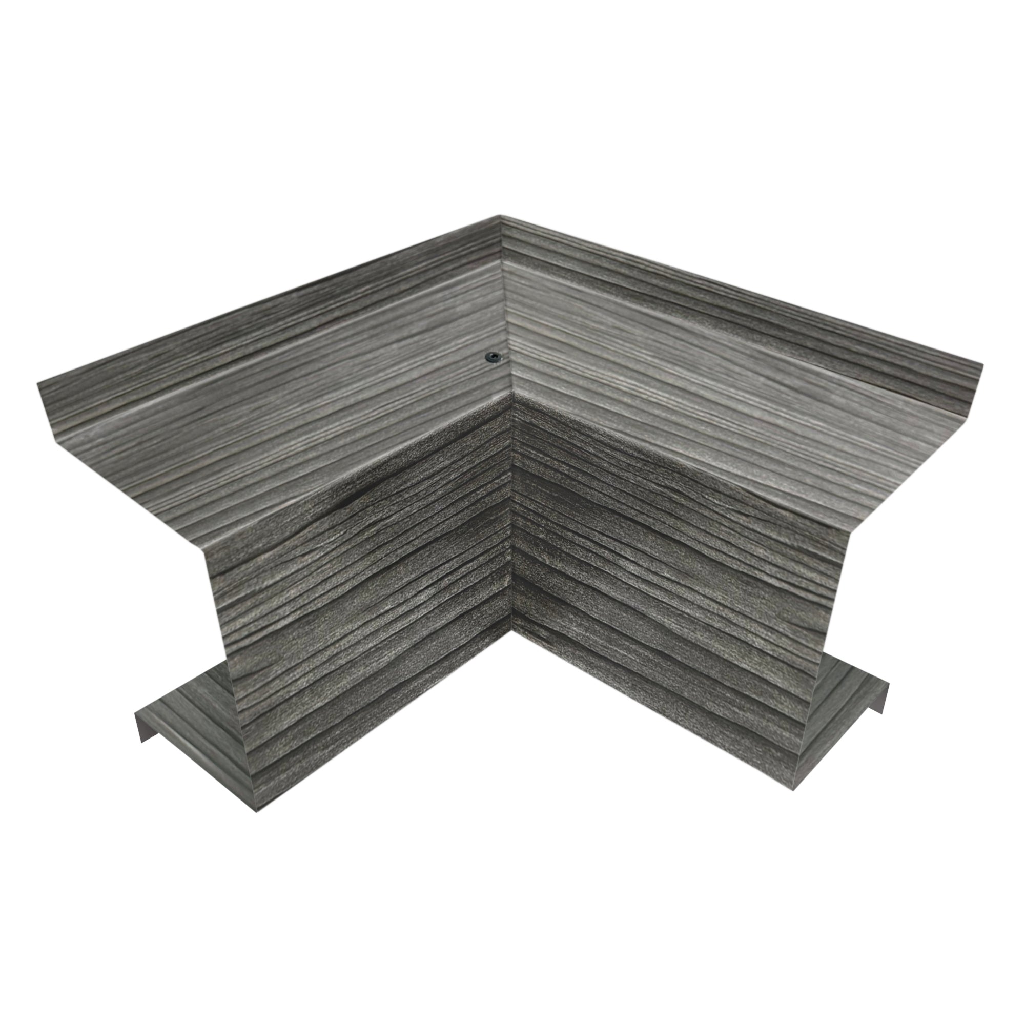 Woodgrain Series - 24 Gauge Painted Metal Line Set Cover Corner Elbows