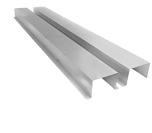 High-quality metal line set cover, crafted from pure copper, steel, or aluminum ideal for concealing and safeguarding HVAC lines in residential, commercial, and industrial spaces. The cover is made from 22 Gauge Paintable Steel.