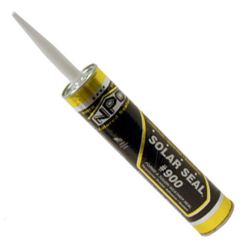 A 10.3 oz tube of NPC Solar Seal #900 Sealant/Caulk.  